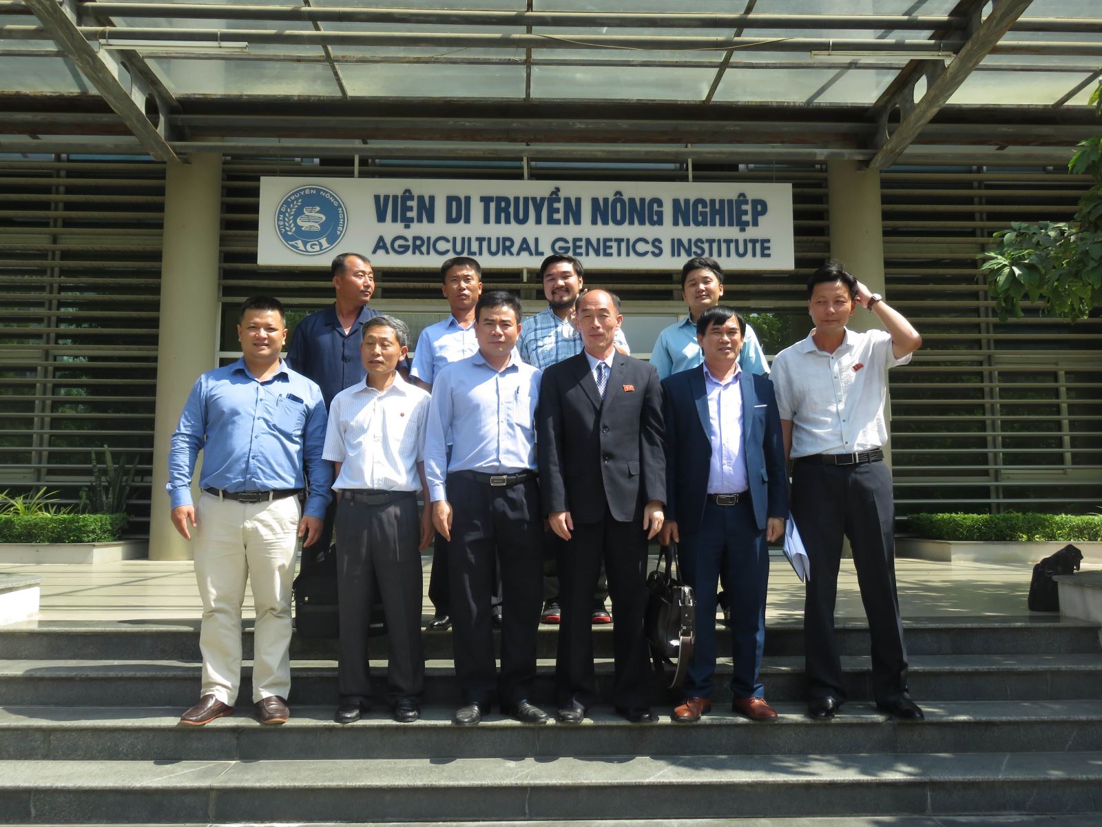 ​Đoàn chuyên gia nông nghiệp nước Cộng hòa Dân chủ Nhân dân Triều Tiên đến thăm và làm việc cùng Viện Di truyền Nông nghiệp