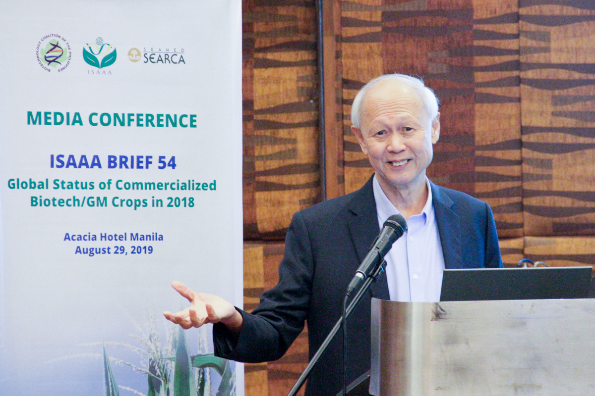Philippines là một trong những nước áp dụng công nghệ sinh học hàng đầu ở Châu Á – Thái Bình Dương, Báo cáo ISAAA 2018